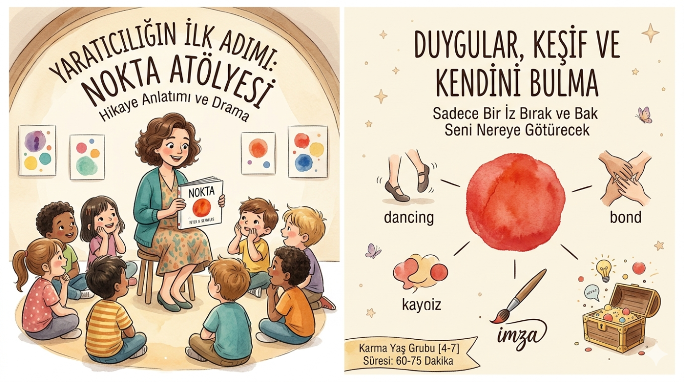 Nokta: Küçük Bir İz, Büyük Bir Değişim | Yaratıcı Drama Atölye Planı