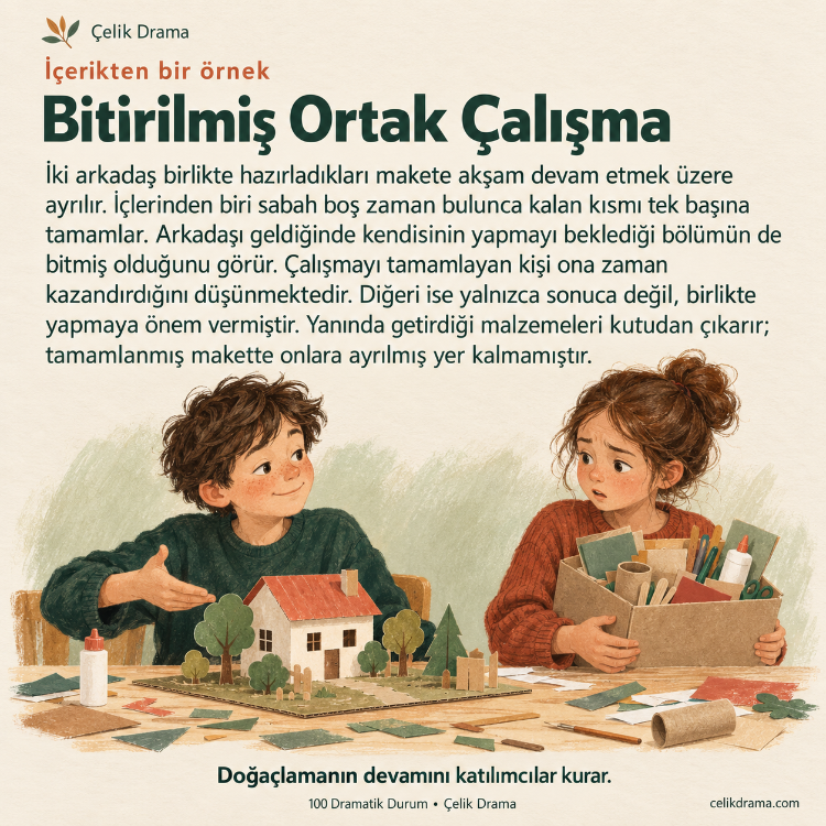 Günlük Yaşamdan 100 Dramatik Durum