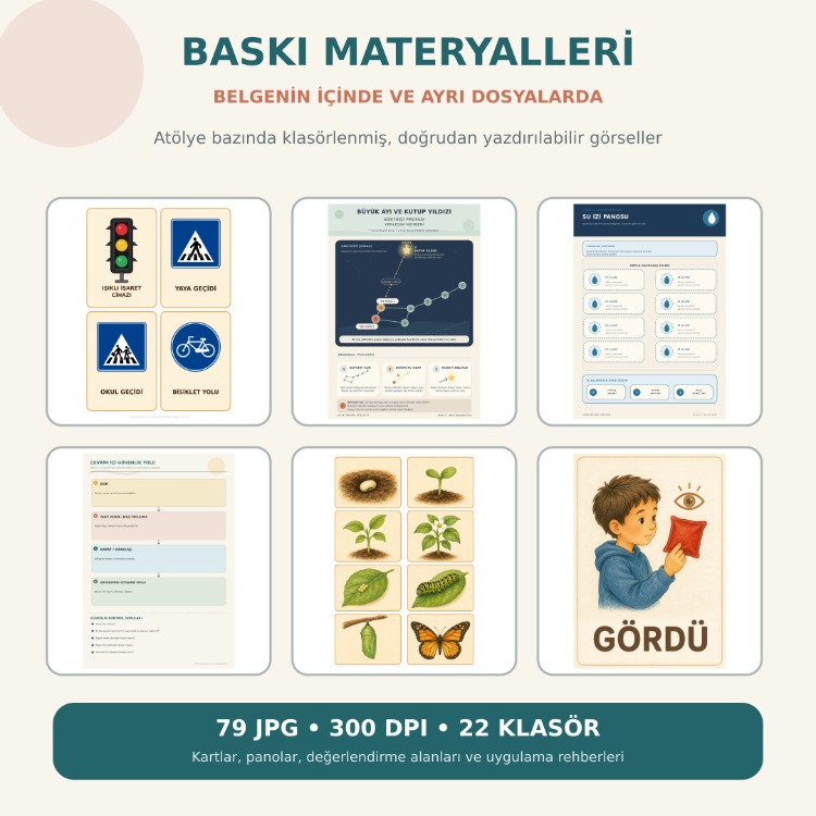 2. Sınıf Dönemlik Yaratıcı Drama Seti | 19 Ana ve 3 Bonus Atölye