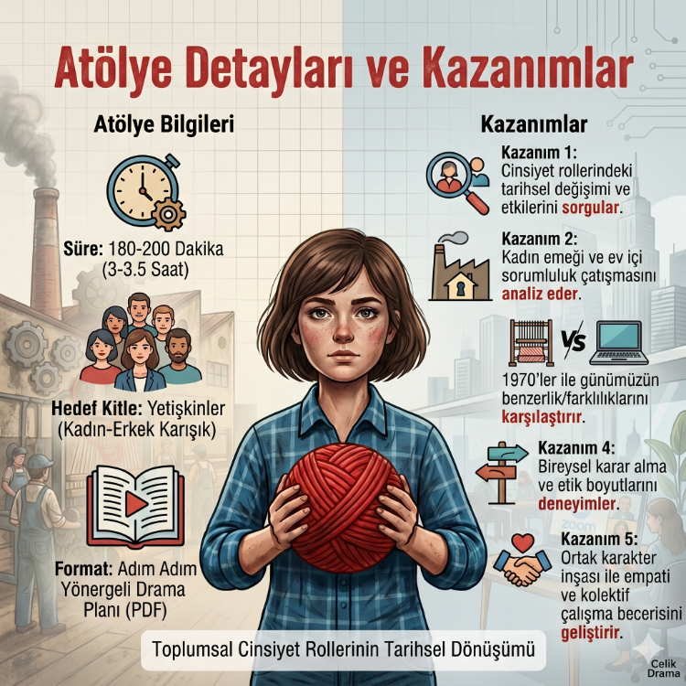 Süreçsel Drama Planı: Fabrika Kızı ve Tarihsel Dönüşüm