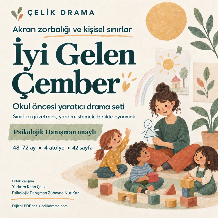 İyi Gelen Çember | Okul Öncesi Akran Zorbalığı ve Kişisel Sınırlar Seti