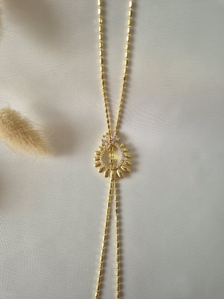 Gold Asenaörlü Kolye