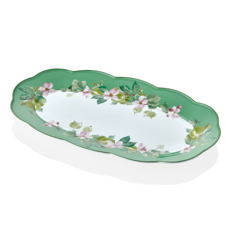Lamedore Tea Delight Oblong Platter ( 35 cm Servis Tabağı)
