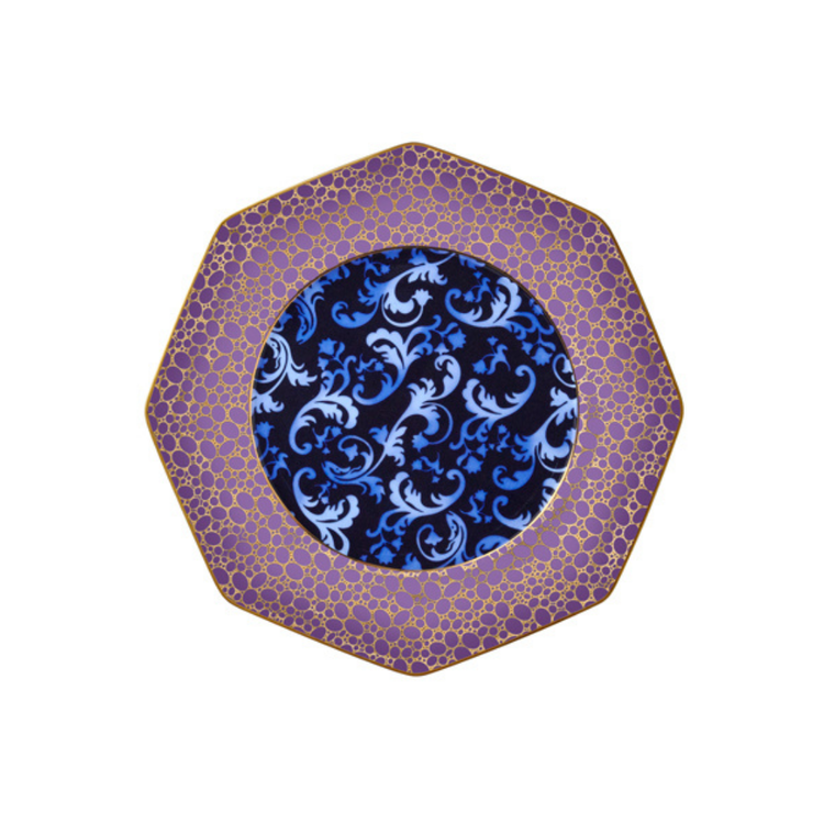 Tea Delight 17 cm Kahvaltı Tabağı Prussian Blue