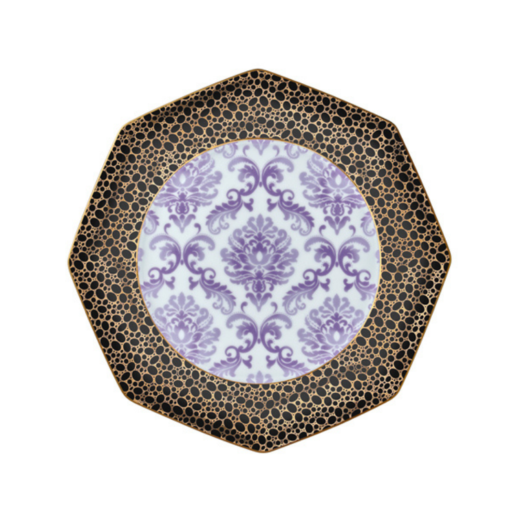 Tea Delight 21cm Kahvaltı Tabağı Iris Purple