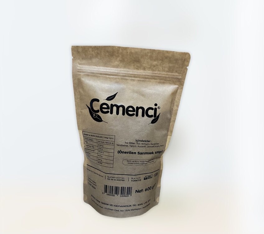 1. Sınıf Özel Evlik Sucuk baharat karışımı 600 gr (5 kg et için)