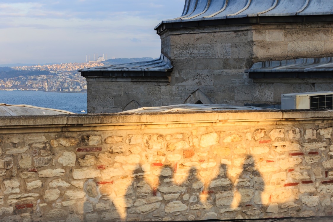 "Süleymaniye'den Çamlıcaya Bakış" isimli dijital fotoğraf