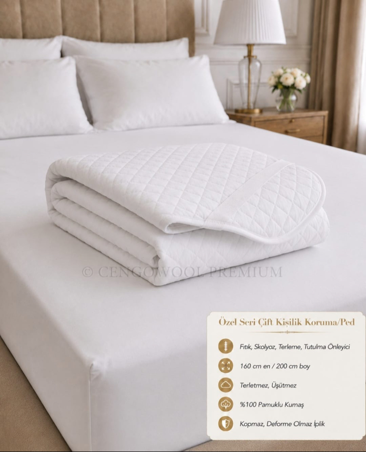 Çift kişilik Premium Yatak Pedi