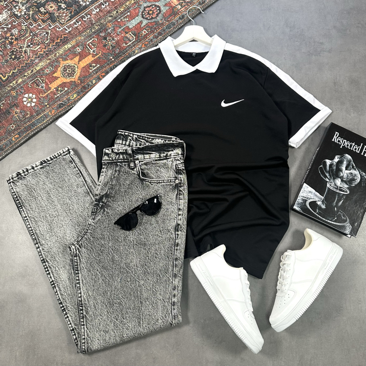 OVERSİZE TSHİRT + BAGGY KOT PANTALON 