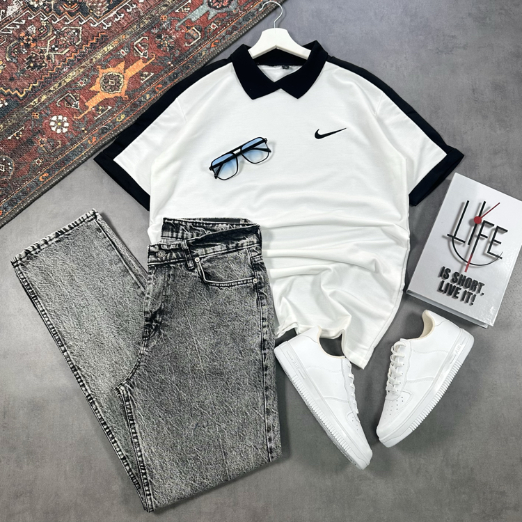 OVERSİZE TSHİRT + BAGGY KOT PANTALON 