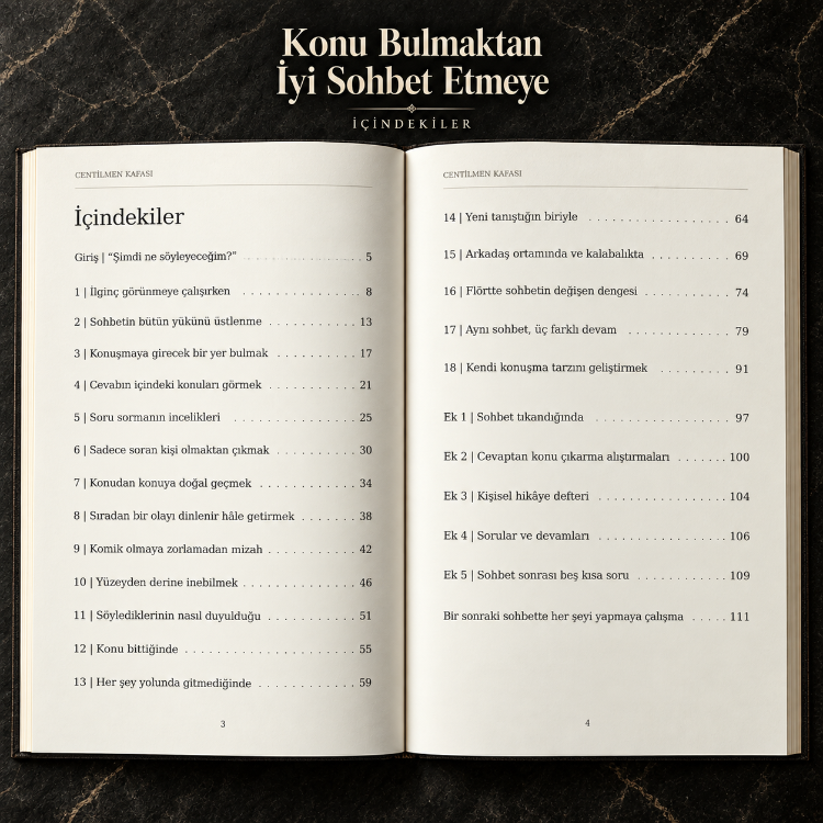 KONU BULMAKTAN İYİ SOHBET ETMEYE - İletişim Ustalığı