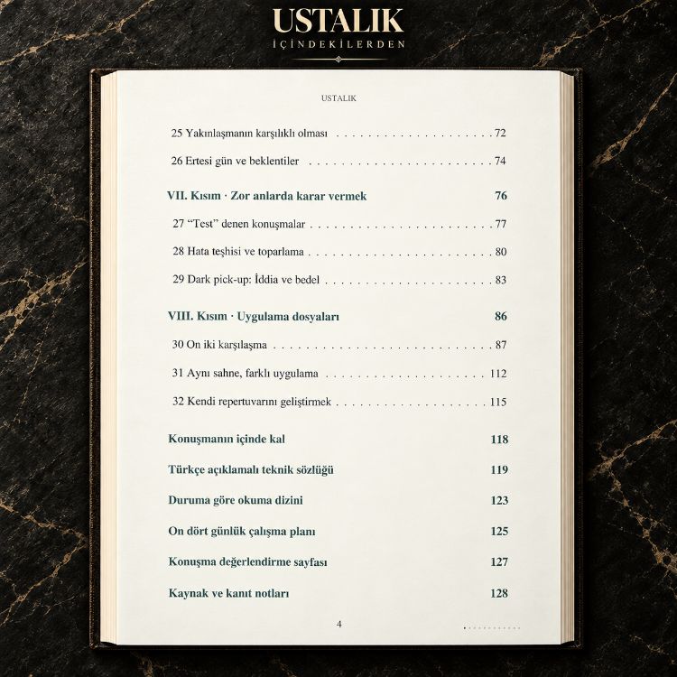 USTALIK — İleri Seviye Flört ve Pick-Up Rehberi
