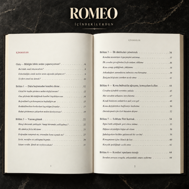 ROMEO — Tanışma, Çekim ve Flört Sanatı