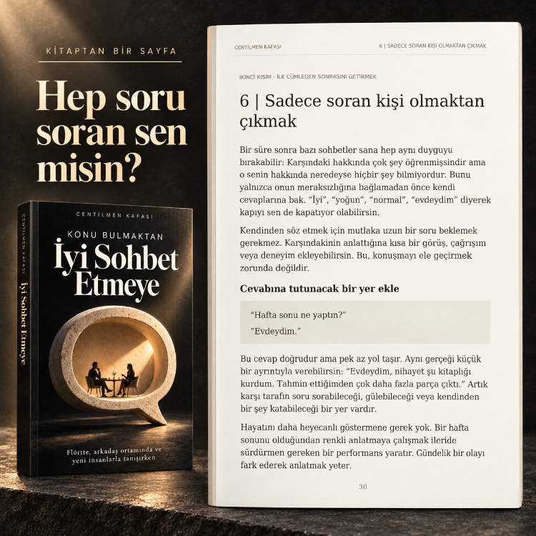 KONU BULMAKTAN İYİ SOHBET ETMEYE - İletişim Ustalığı