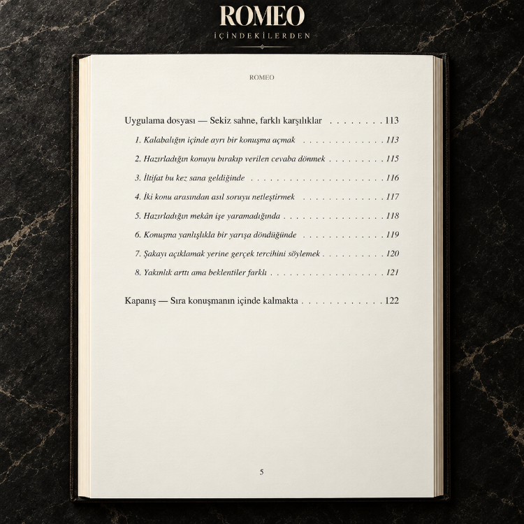 ROMEO — Tanışma, Çekim ve Flört Sanatı