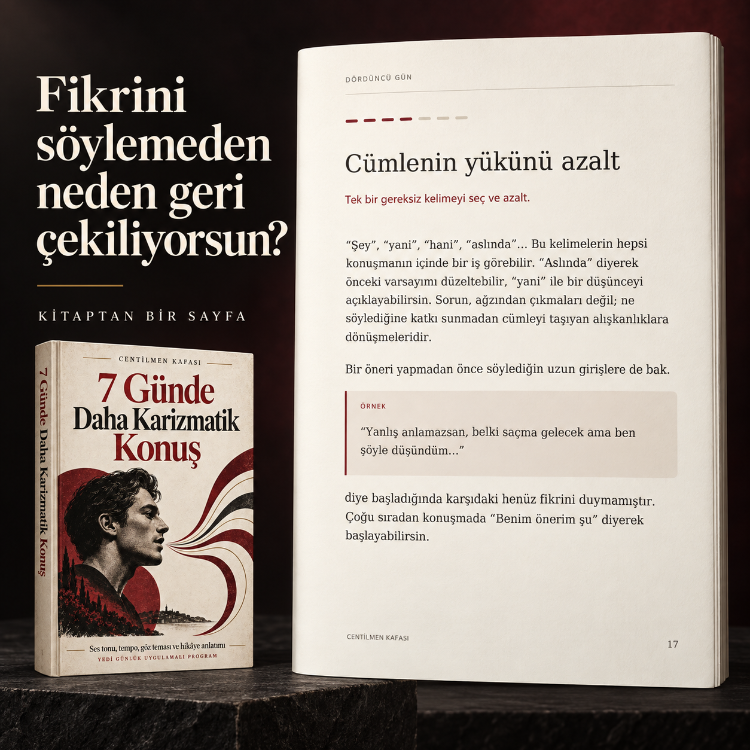 7 GÜNDE DAHA KARİZMATİK KONUŞ