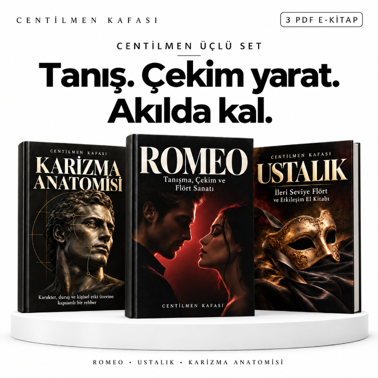 CENTİLMEN SEÇKİSİ - Üçlü E-Kitap Seti