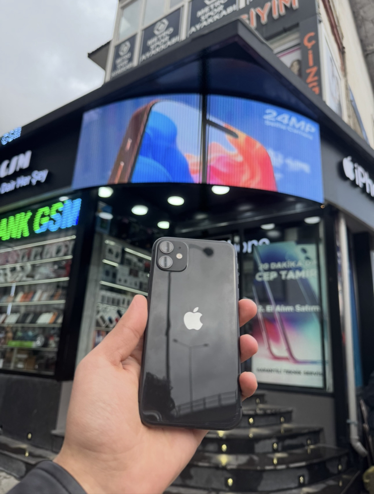 (2) İPhone 11 64GB Siyah Pil%71