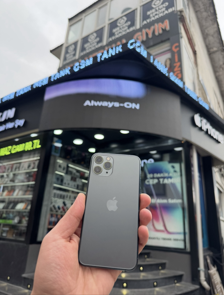 (5) İPhone 11 Pro 64GB Siyah Pil%86