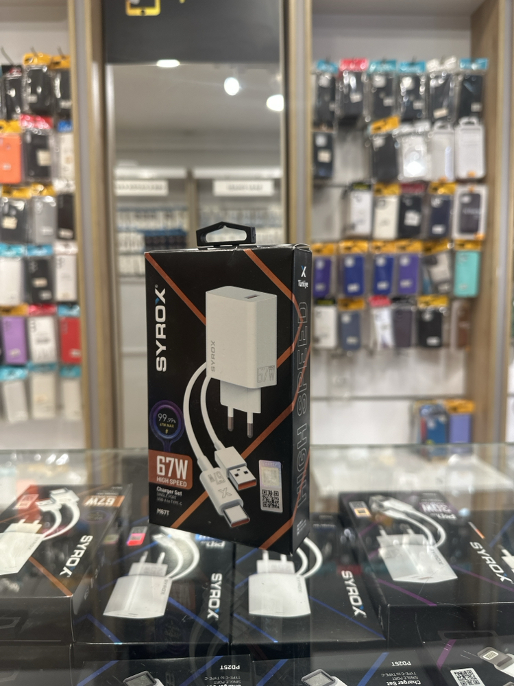 67W HIGH SPEED ŞARJ SETİ USB-A to TYPE-C
