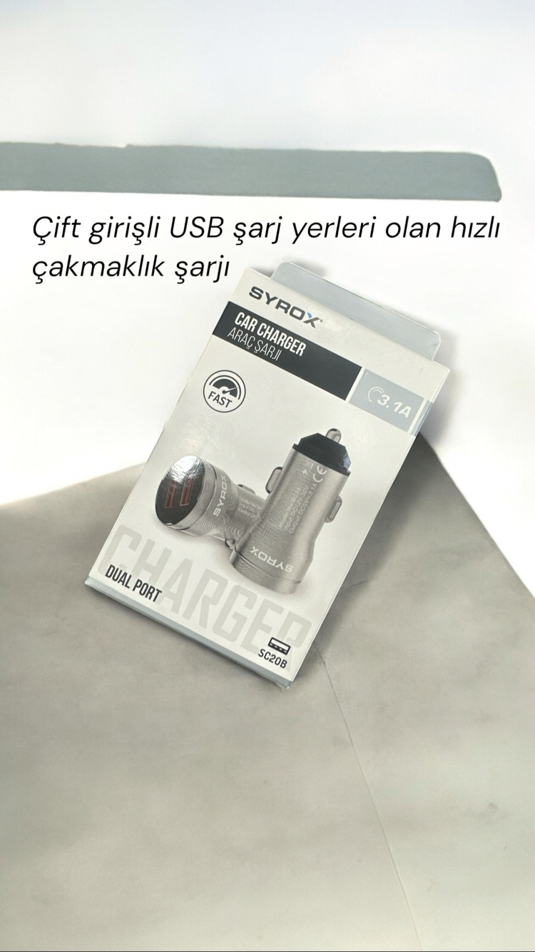 3.1A Çakmaklık ŞARJ 