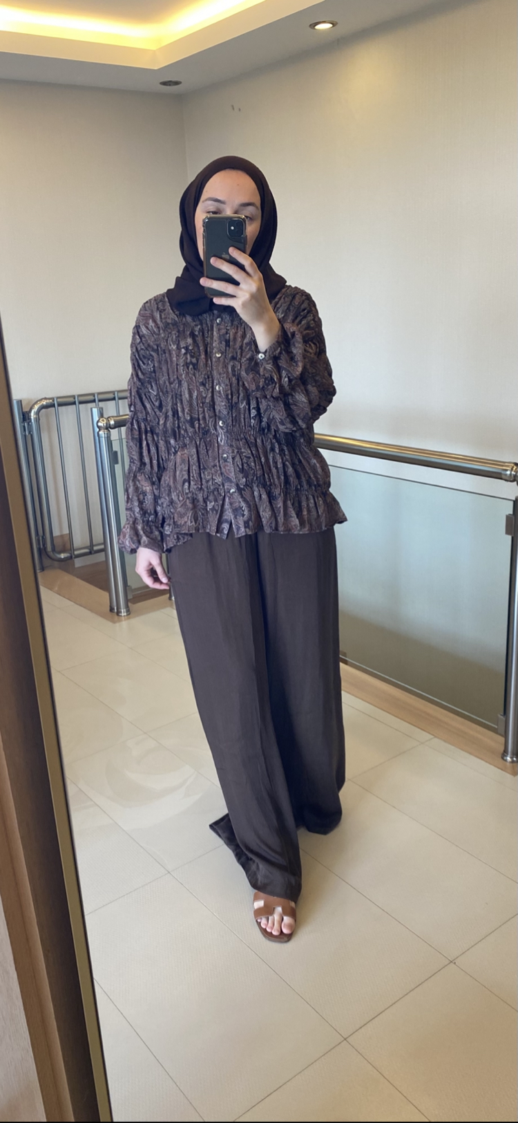 Zr model Kahve tensel pantolon