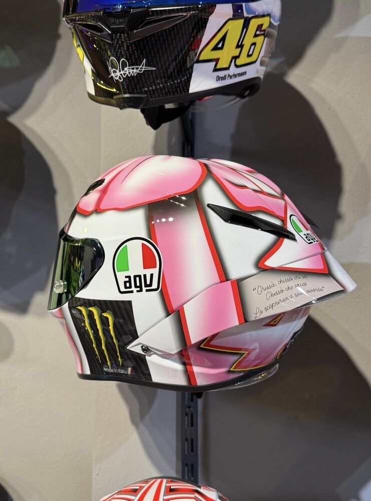 AGV PISTA GP RR MISANO PINK MONSTER
