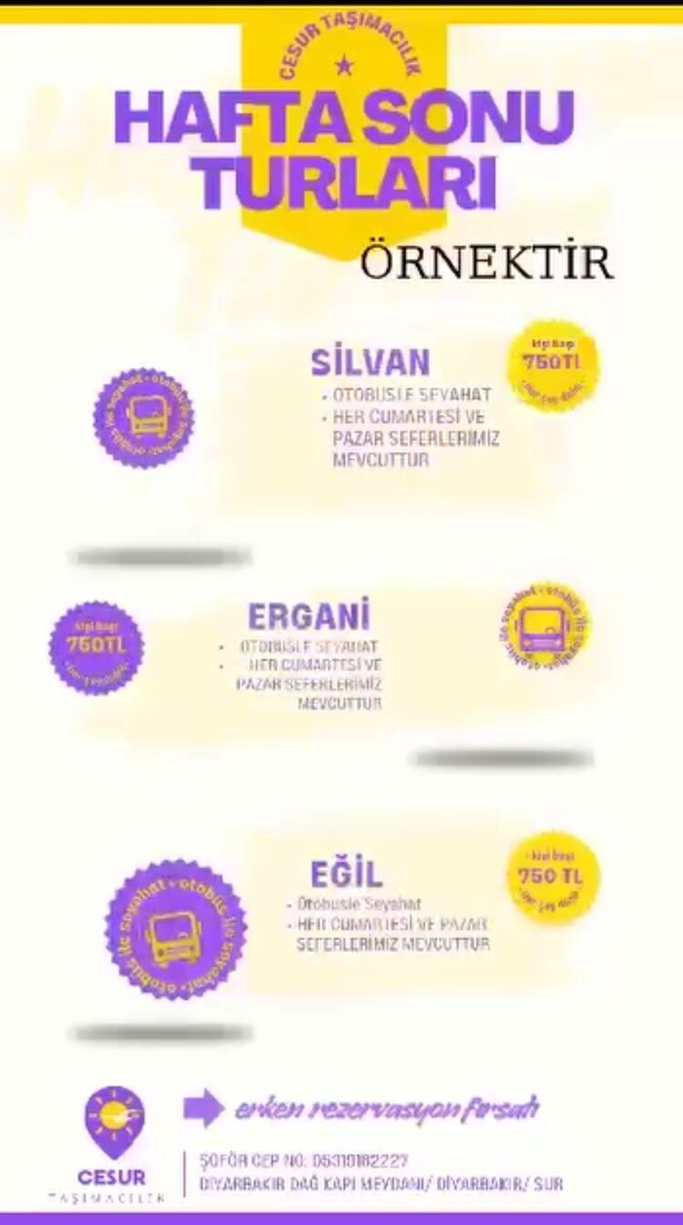  TAŞIMACILARA ÖZEL TANITIM AFİŞİ 