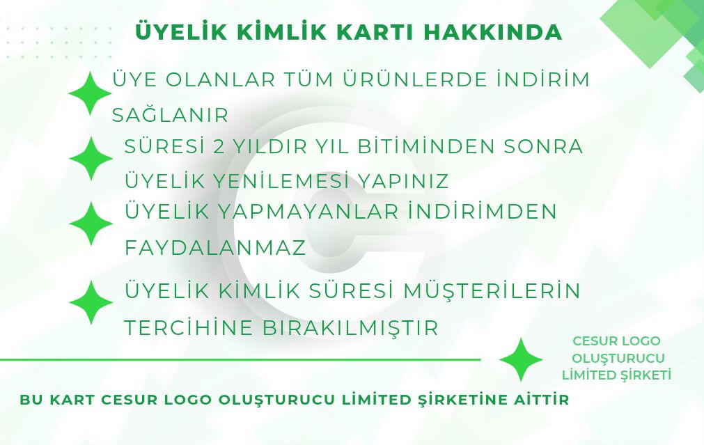 KİŞİYE ÖZEL KARTVİZİT TASARIMI 