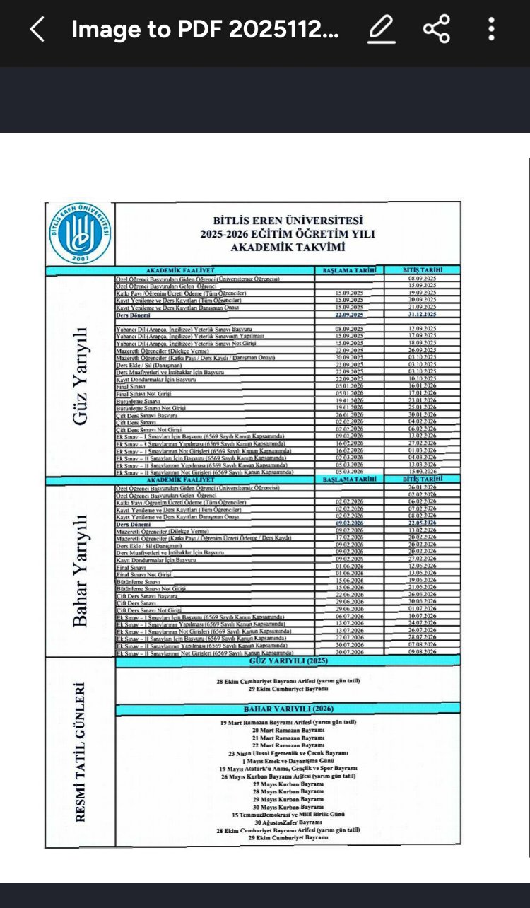 RESİMDEN PDF'E DÖNÜŞTÜRME 