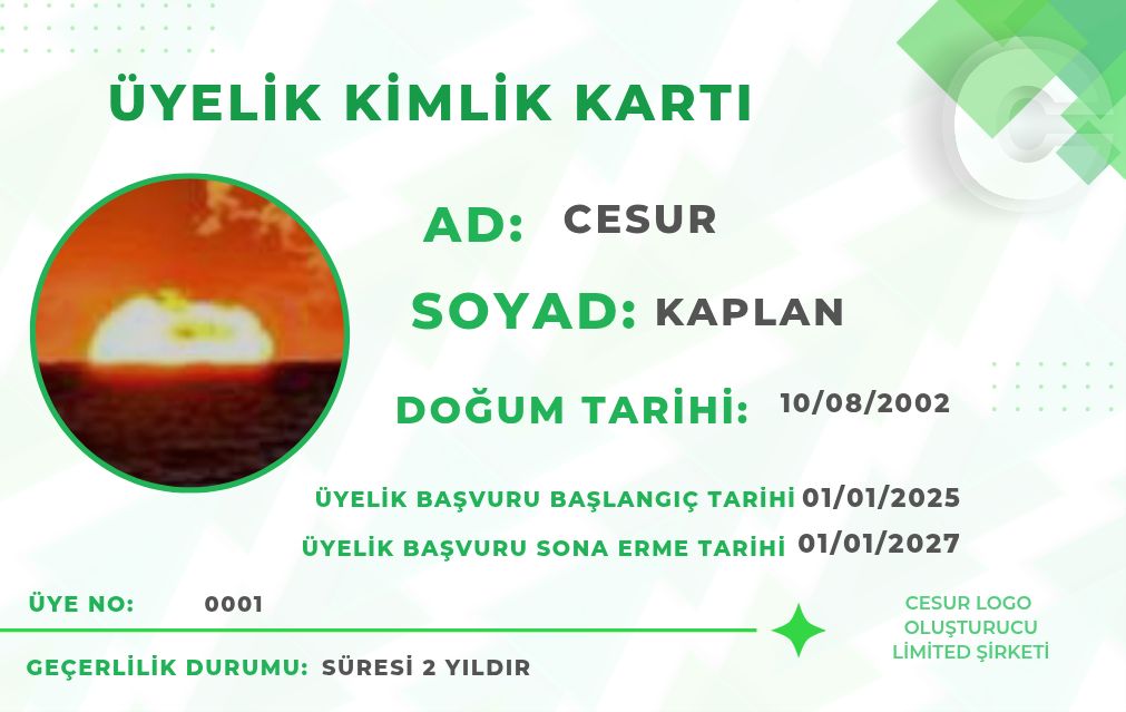 KİŞİYE ÖZEL KARTVİZİT TASARIMI 
