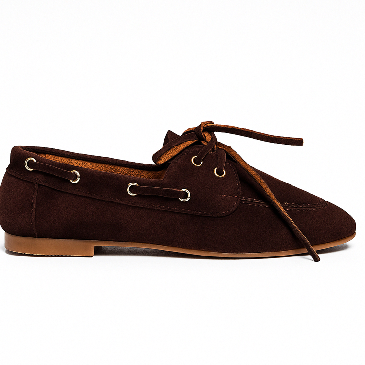 Acı kahve Kadın Loafer Ayakkabı Makson ürün kodu 2090