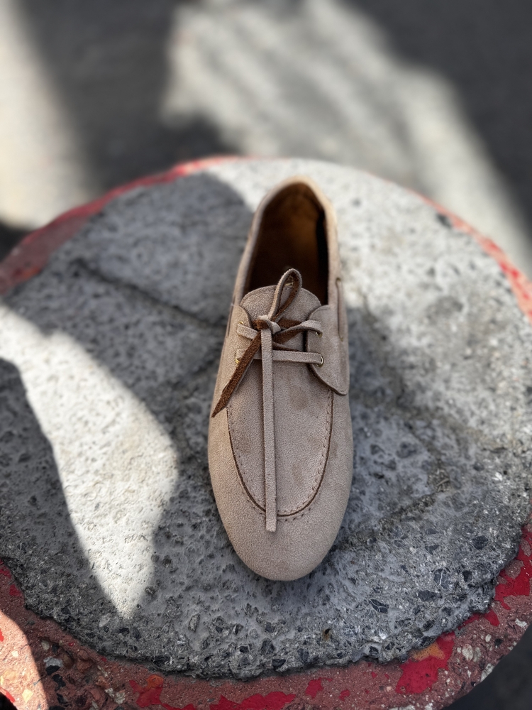 Bej Kadın Loafer Ayakkabı Makson ürün kodu 2090