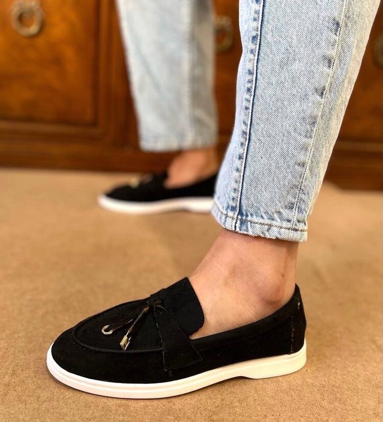 Kadın loafer  Günlük kullanım için yumuşaktır  