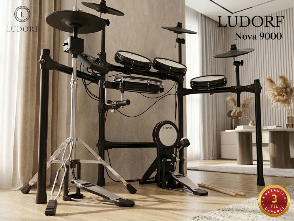 LUDORF NOVA 9000 DİJİTAL BATERİ SETİ