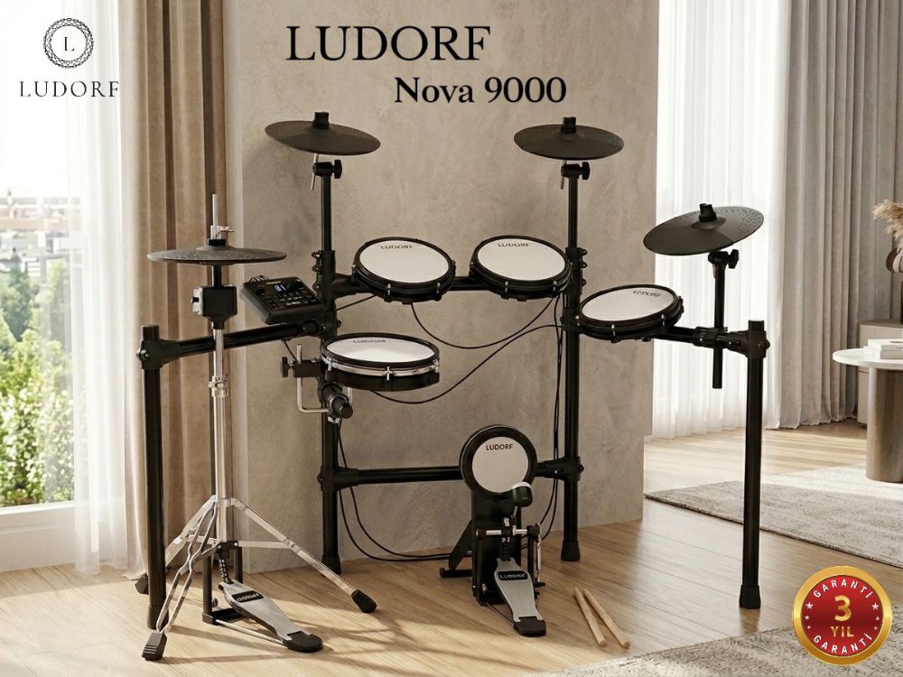 LUDORF NOVA 9000 DİJİTAL BATERİ SETİ