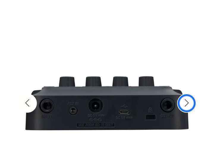 ZOOM G1-FOUR MULTI EFFECT PROCESSOR