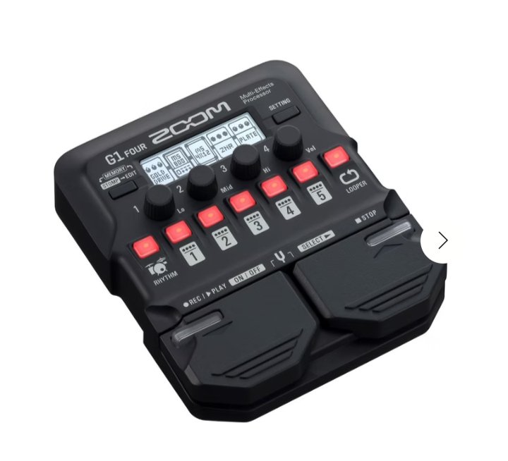 ZOOM G1-FOUR MULTI EFFECT PROCESSOR