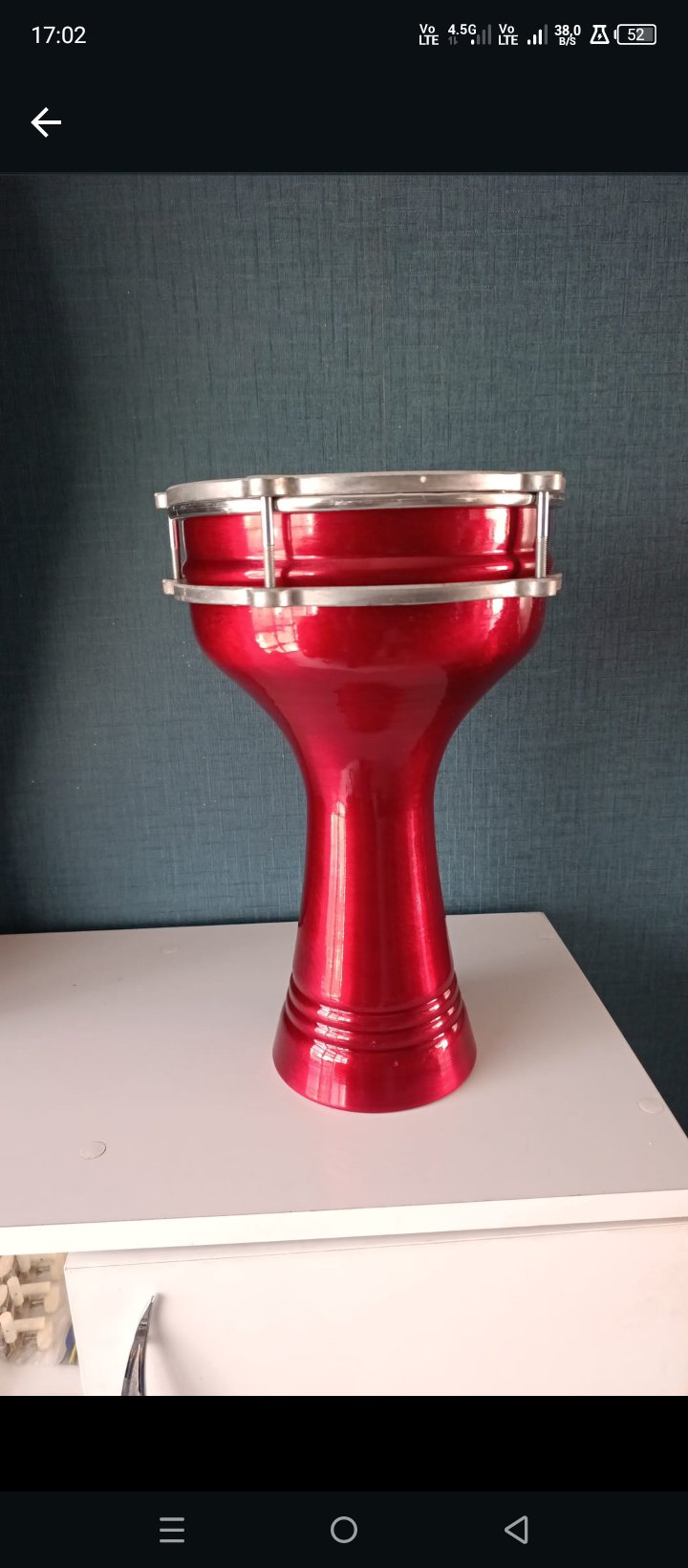 ALÜMİNYUM DARBUKA NO:5
