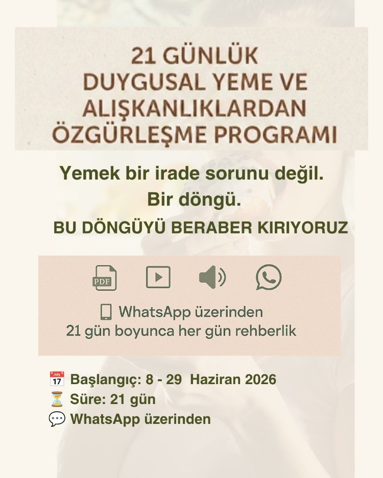 Kontrolsüz Yeme Döngüsünü Kırma Çalışması