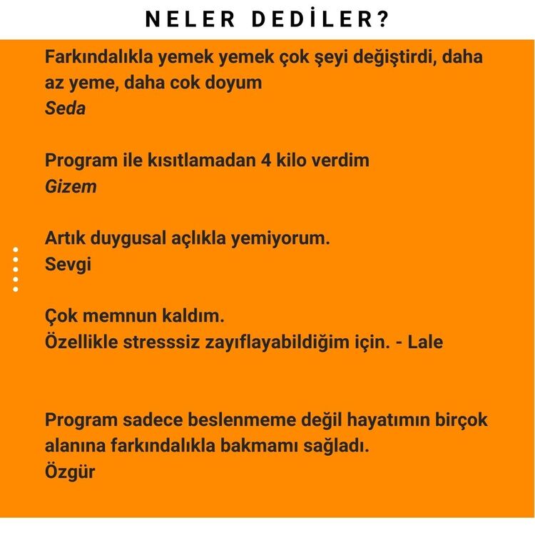 Duygusal Yeme Eğitimi (Canlı/Online)