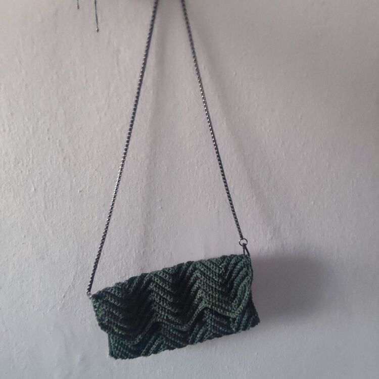Zümrüt Kağıt İp Çanta