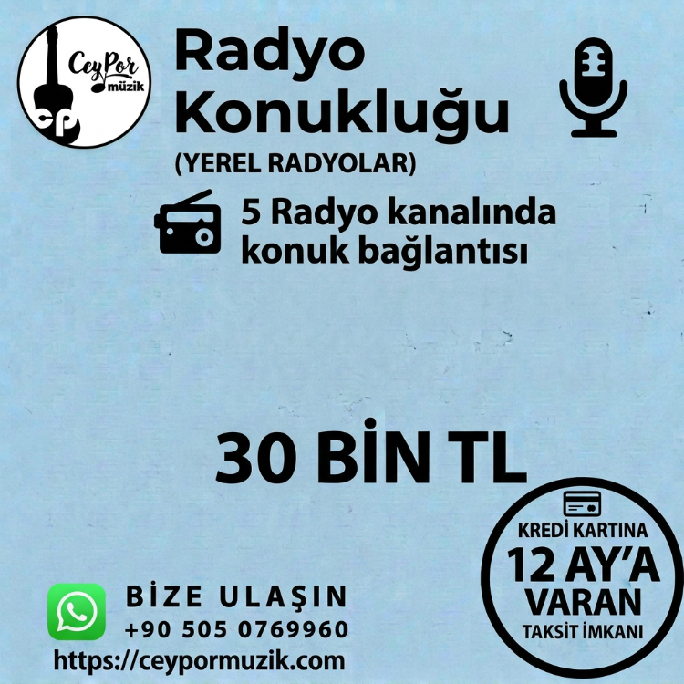 5 YEREL RADYO KANALINA KONUKLUK