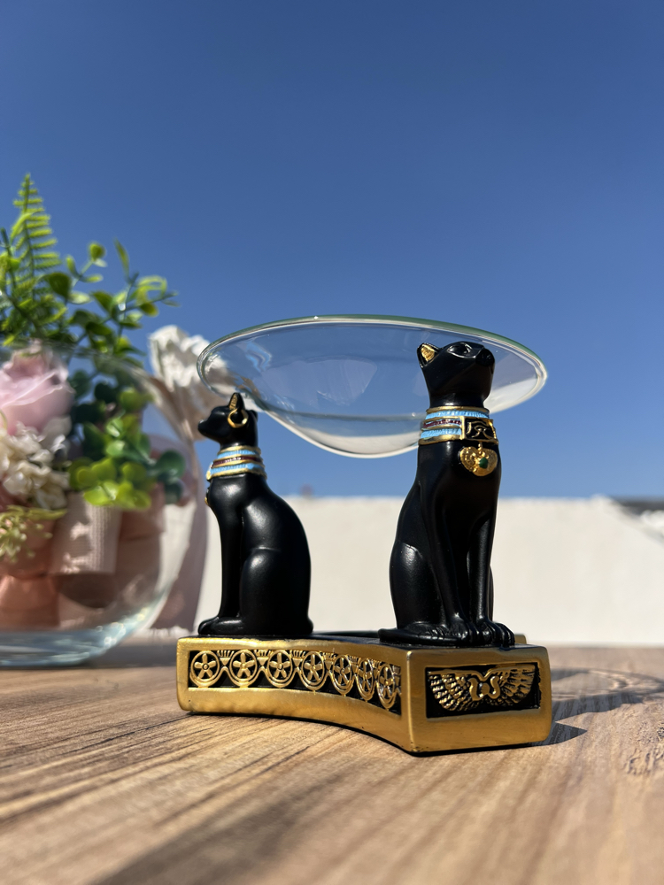 Antik Kedi Premium Buhurdanlık