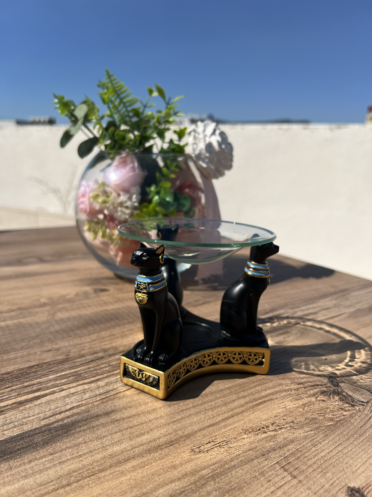 Antik Kedi Premium Buhurdanlık