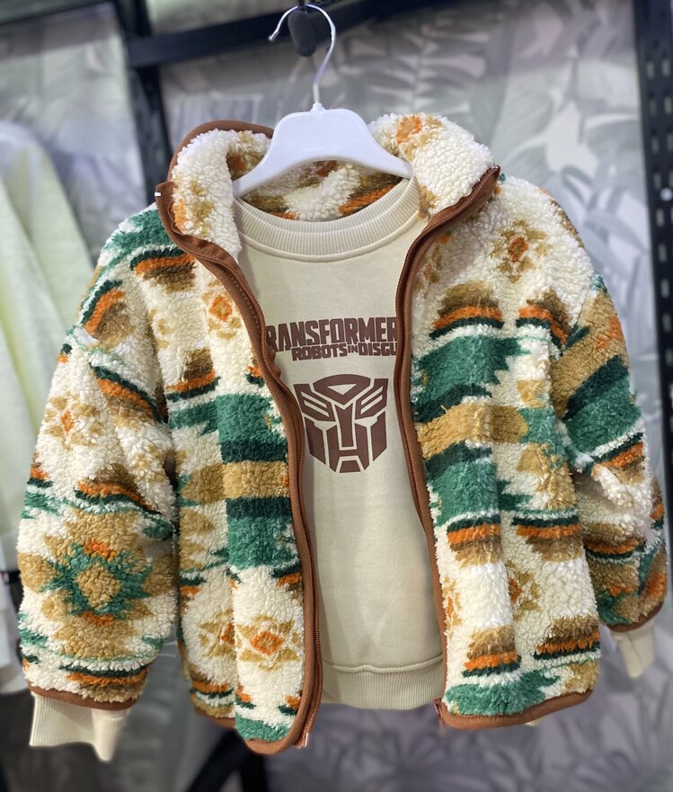 CG GREEN PELUŞ HIRKA