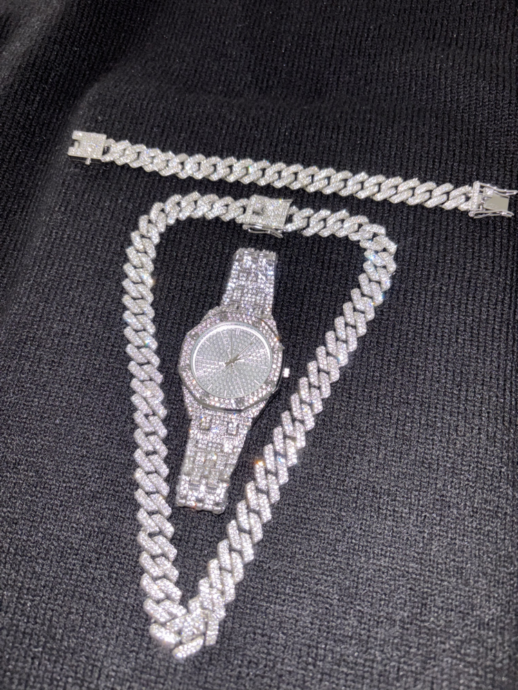 DEV CHAIN SET BEYAZ