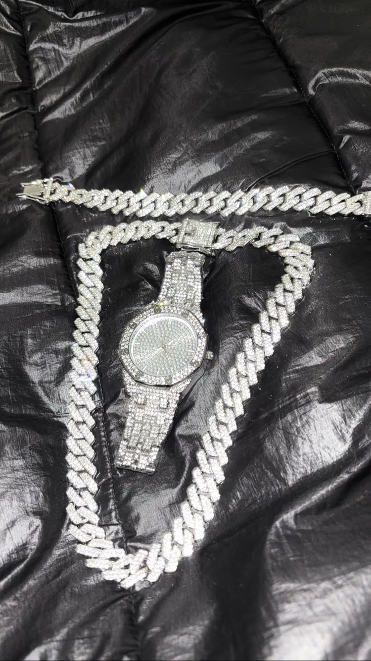 DEV CHAIN SET BEYAZ