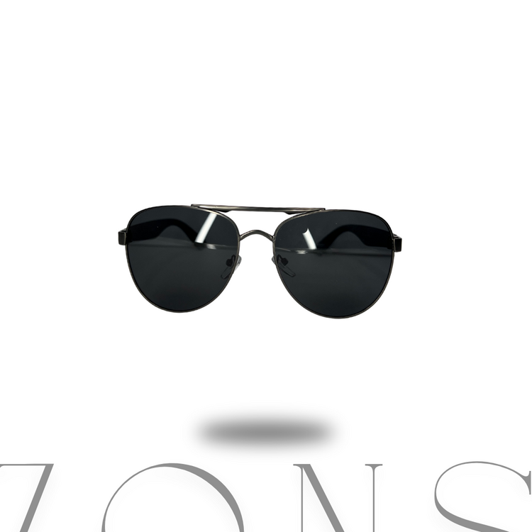 Modern Aviator Güneş Gözlüğü - Gümüş Metal Çerçeve