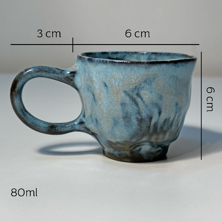 Okyanus Köpüğü Türk Kahvesi/Espresso Fincanı (3lü fiyat kampanya)